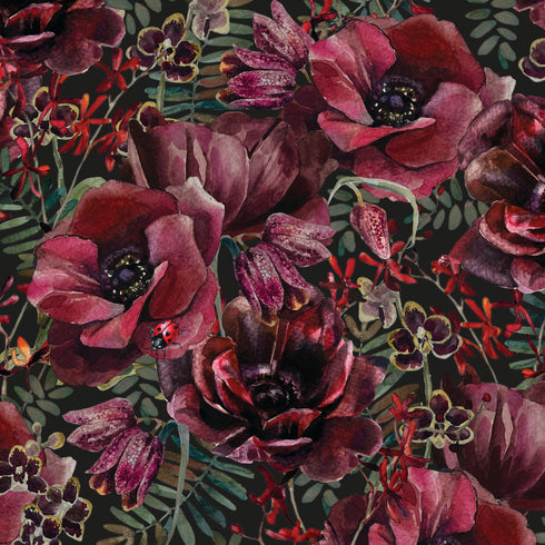 Burgundy salvetes